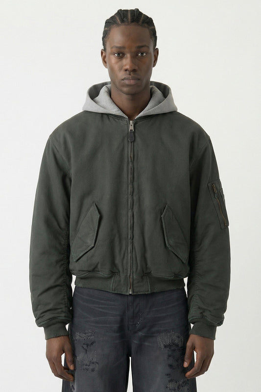 Balenciaga Hooded Bomber SS26