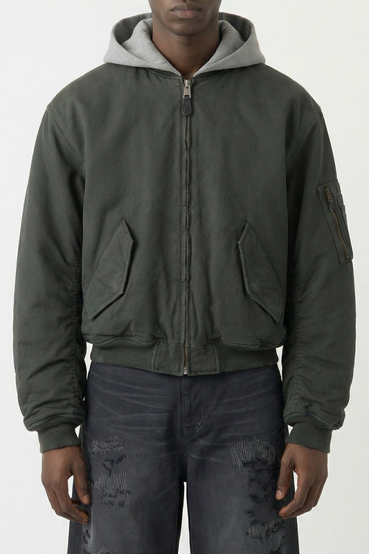Balenciaga Hooded Bomber SS26