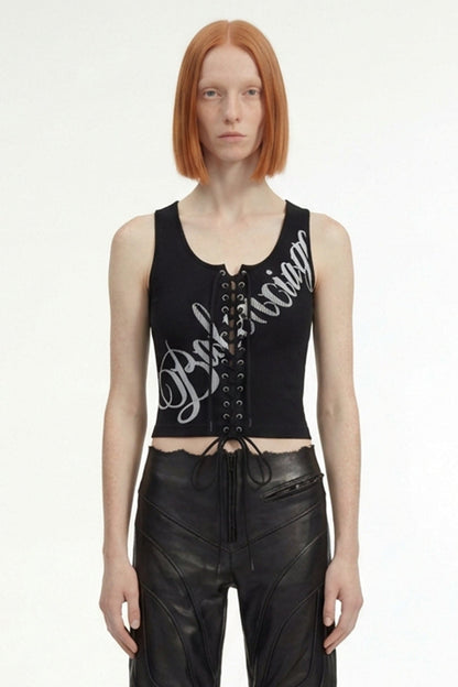 Balenciaga Lace-Up Top SS26