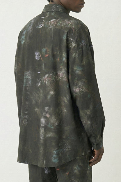 Balenciaga Long Sleeve Cocoon Shirt SS26 back