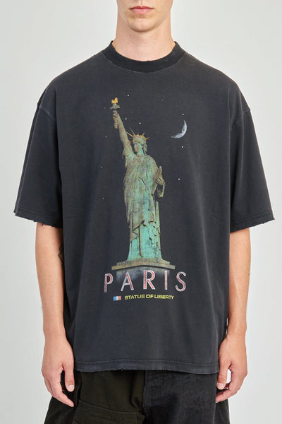 u*0様 balenciaga PARIS 10 Tシャツ Balenciaga-Medium-Fit-T-Shirt-