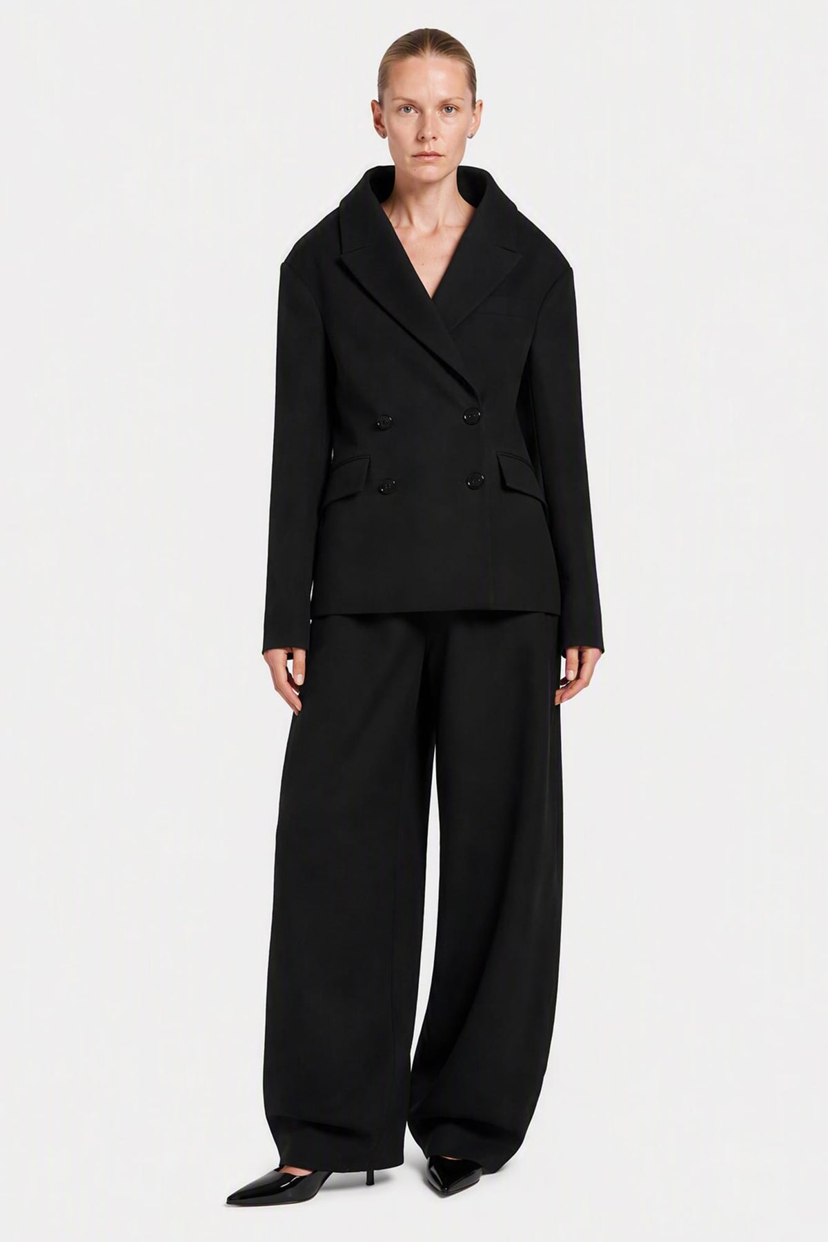 Balenciaga Stola Jacket full look