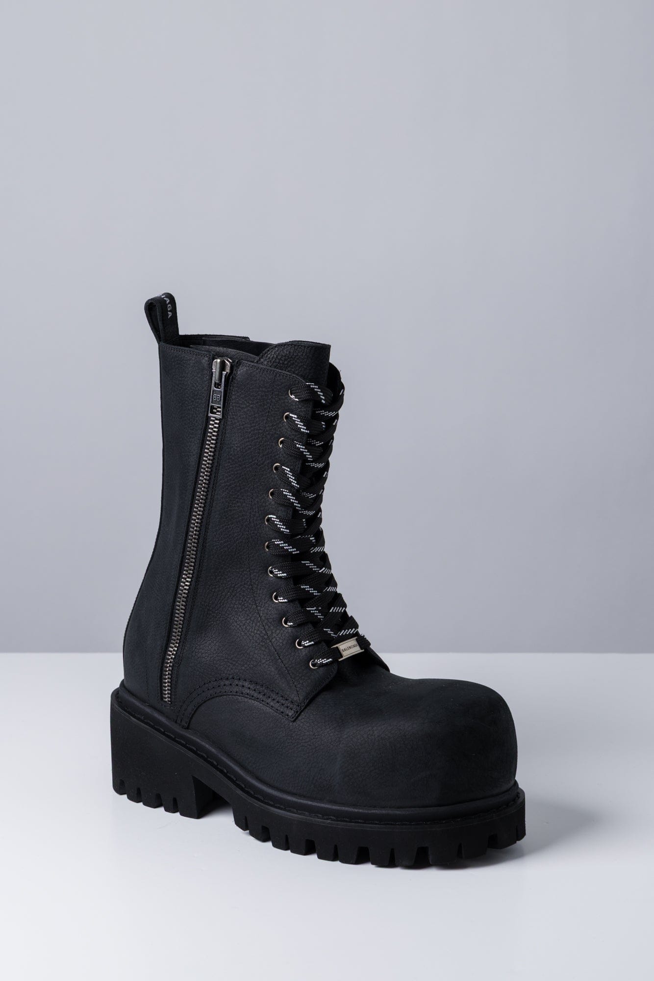 Balenciaga Stomper Bootie In Black side