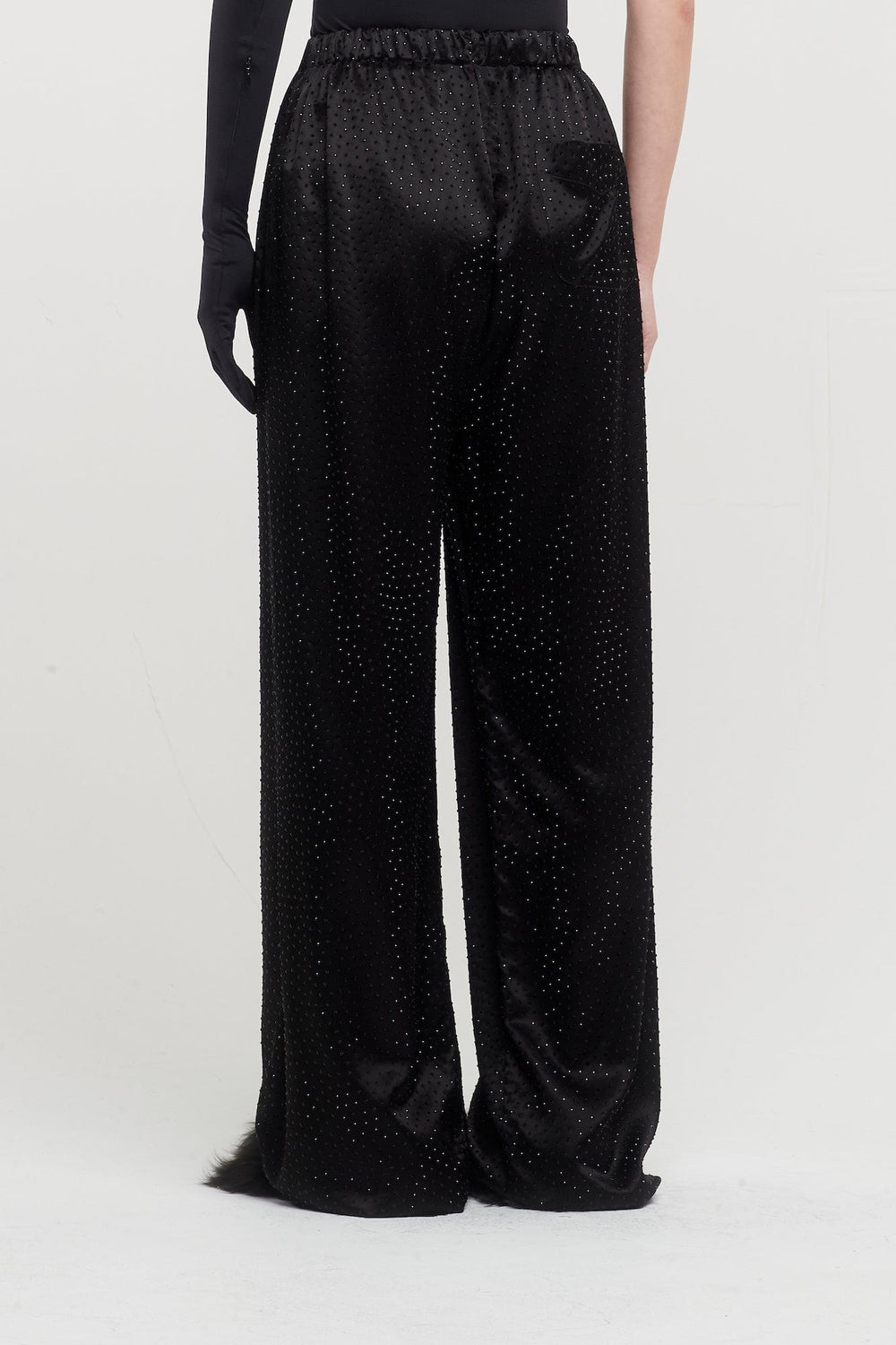 Balenciaga Black Elastic Trousers