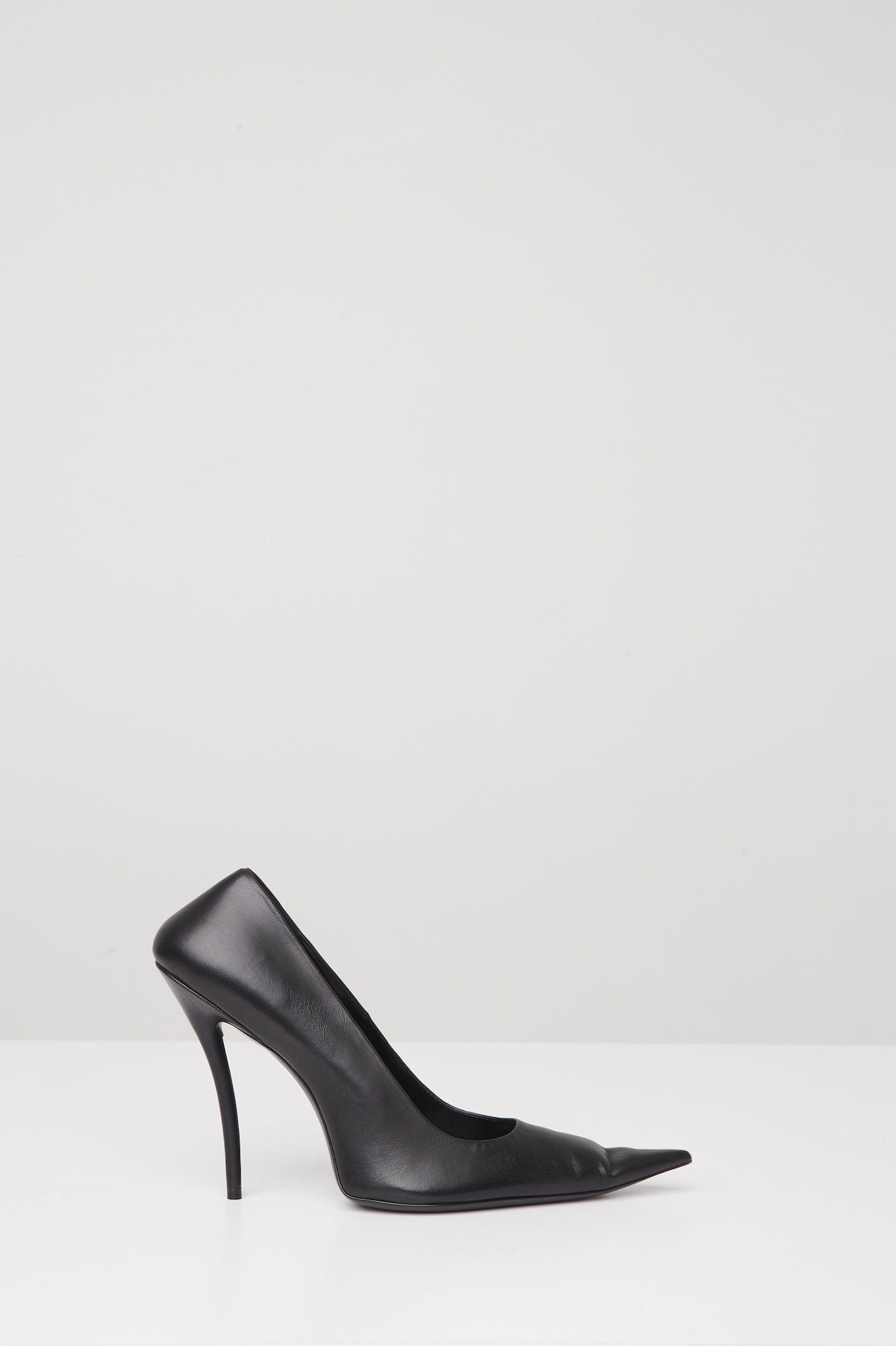 Balenciaga Honey Pump in Black Nappa