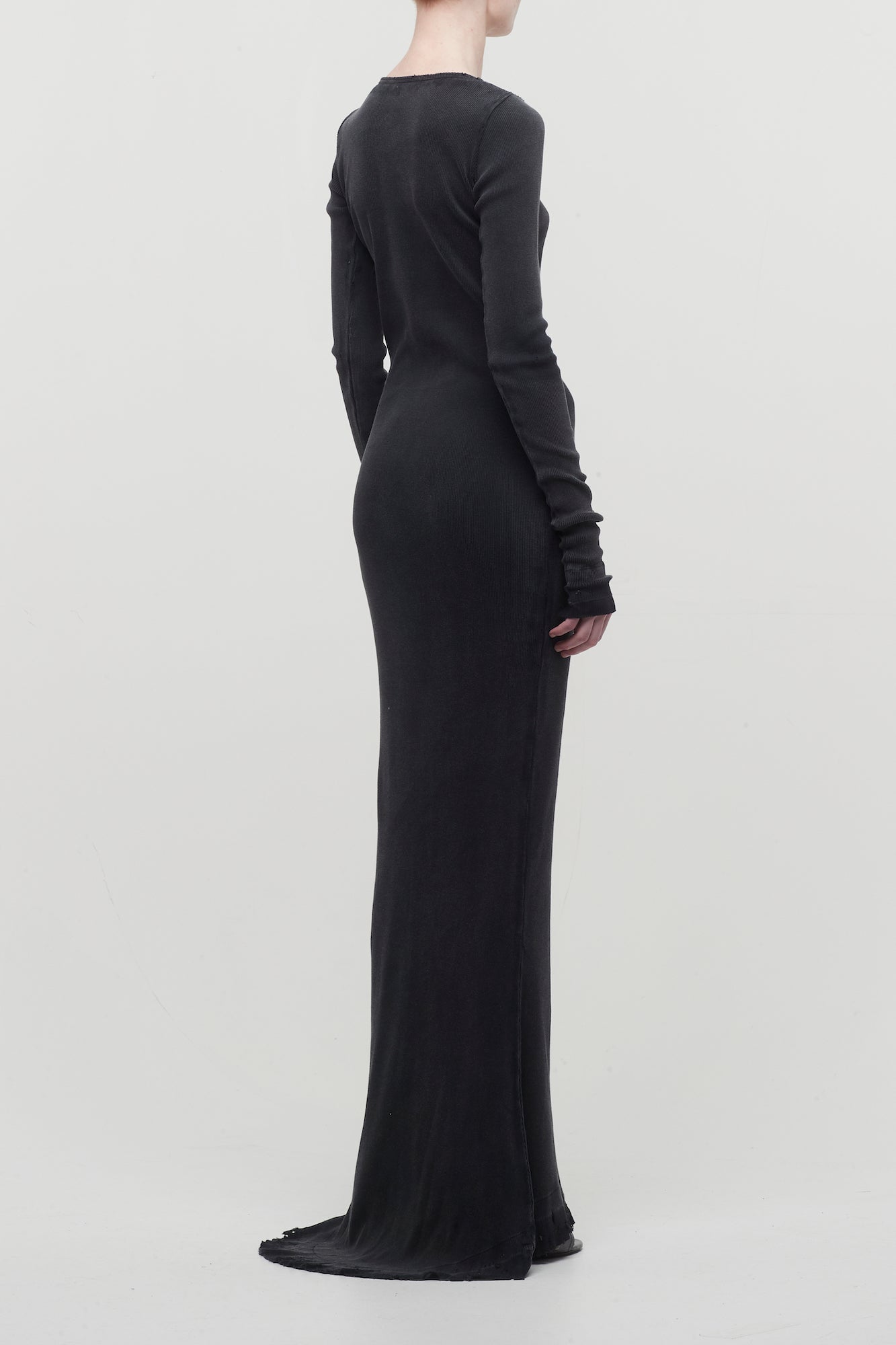 balenciaga maxi dress Long sleeve maxi dress