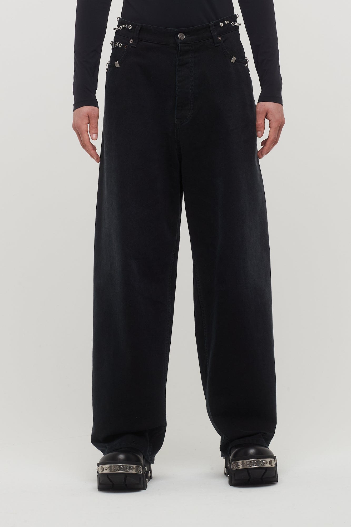 Balenciaga Pierced Baggy Pants