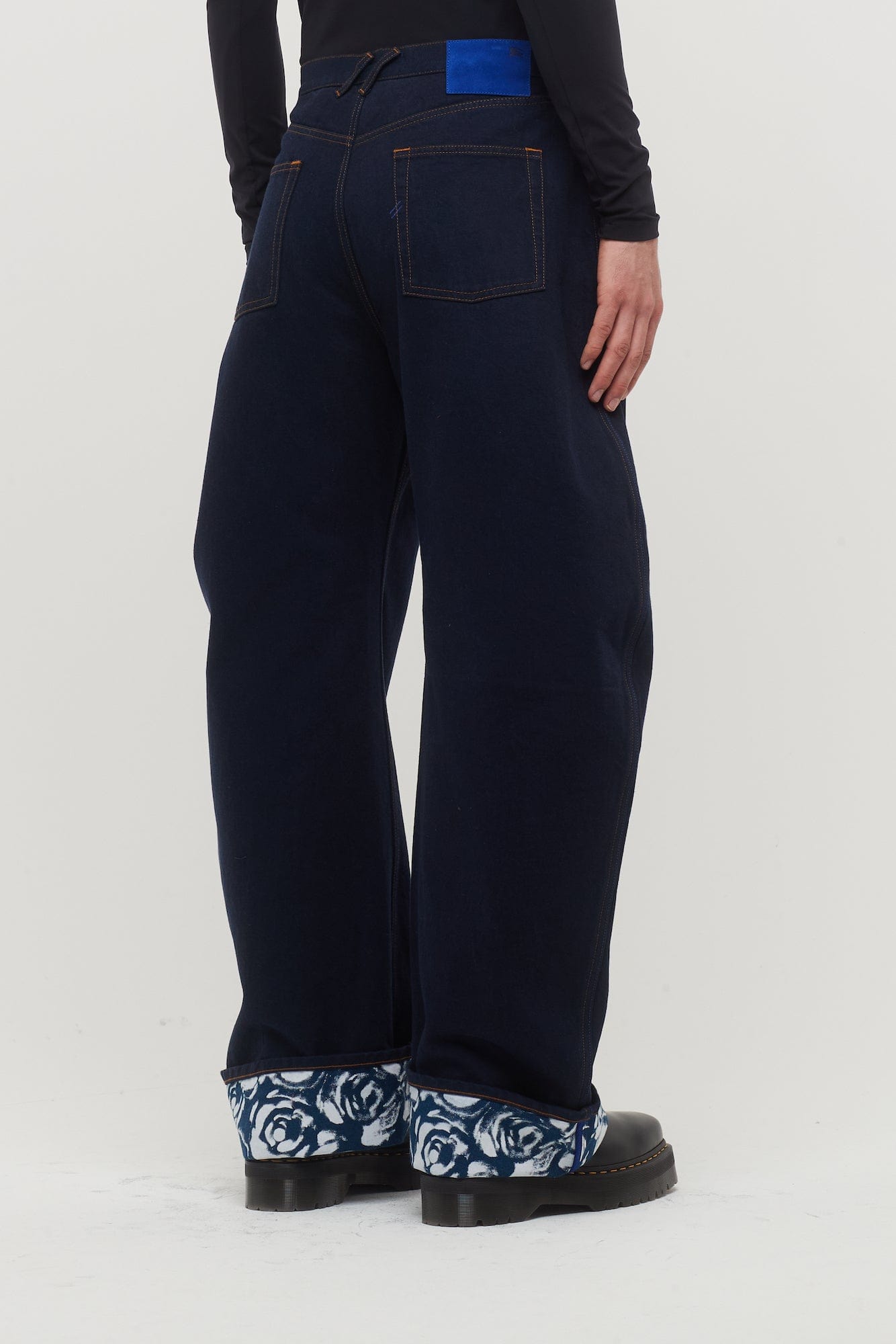 Burberry Spring Denim in Indigo Blue back