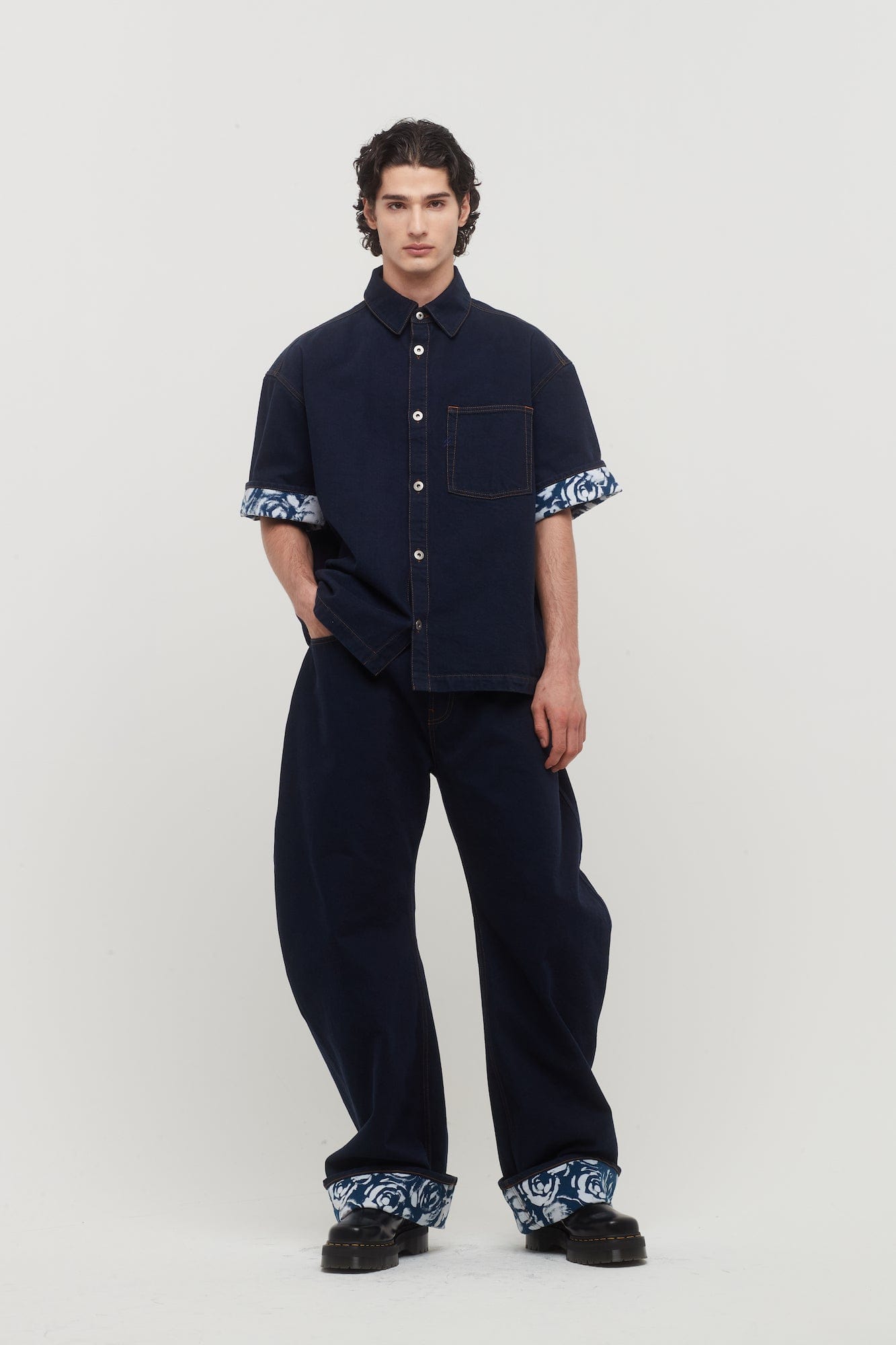 Burberry Spring Denim Shirt in Indigo Blue Antidote Fashion and Lifestyle Burberry Spring Denim Shirt in Indigo Blue Antidote Fashion and Lifestyle