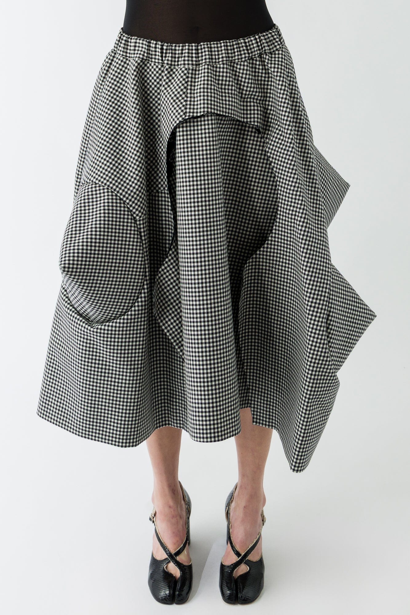 Comme Des Garçons Cone Check Skirt