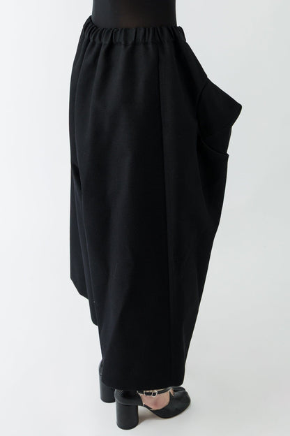Comme Des Garçons Cone Pants in Black