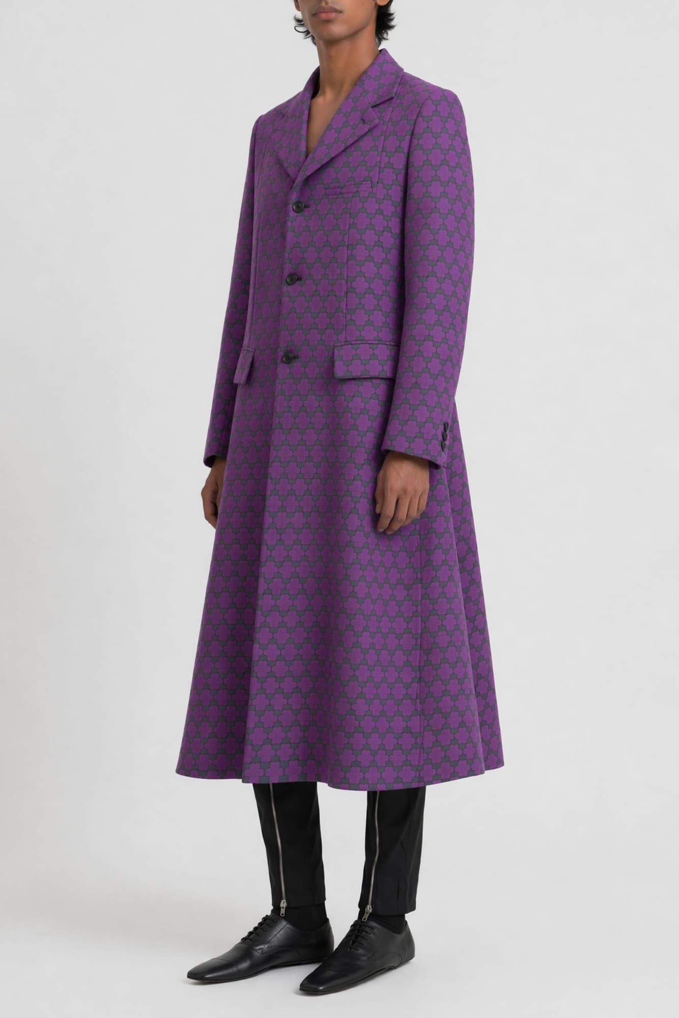 Comme des Garçons Homme Plus Long Coat. side