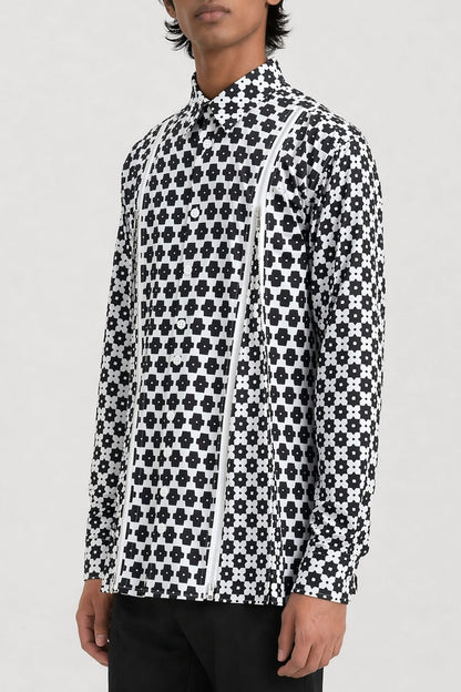 Comme des Garçons Homme Plus Patterned Shirt side