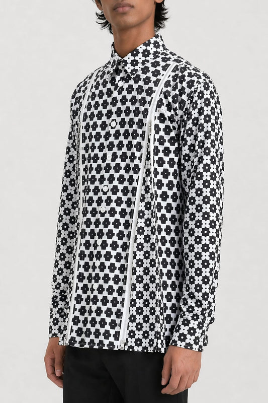 Comme des Garçons Homme Plus Patterned Shirt side