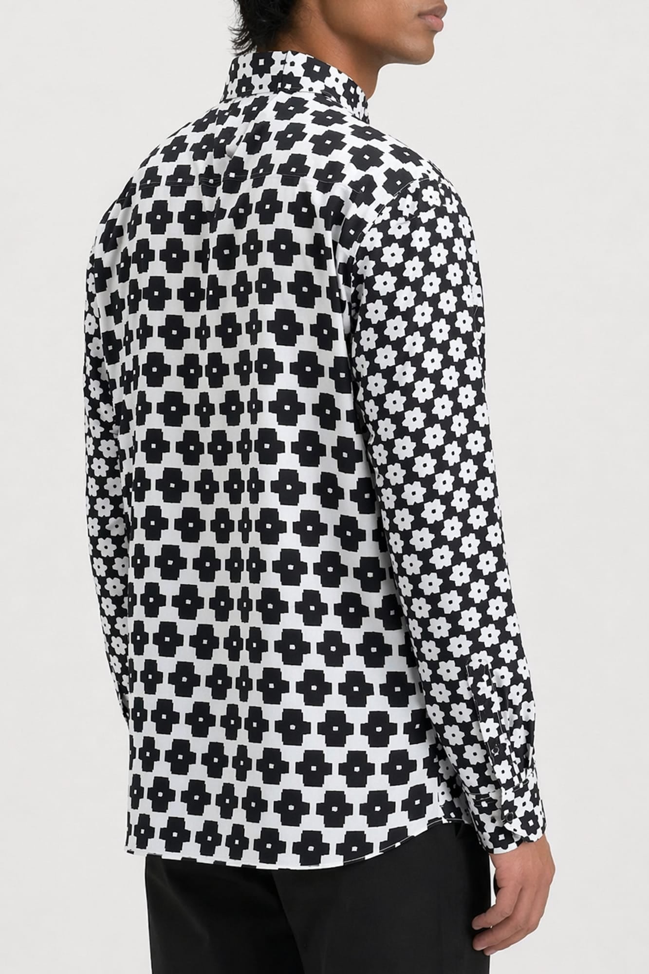 Comme des Garçons Homme Plus Patterned Shirt back