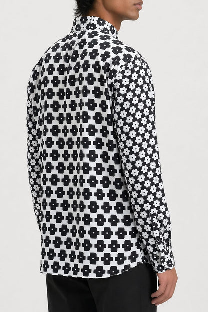 Comme des Garçons Homme Plus Patterned Shirt back