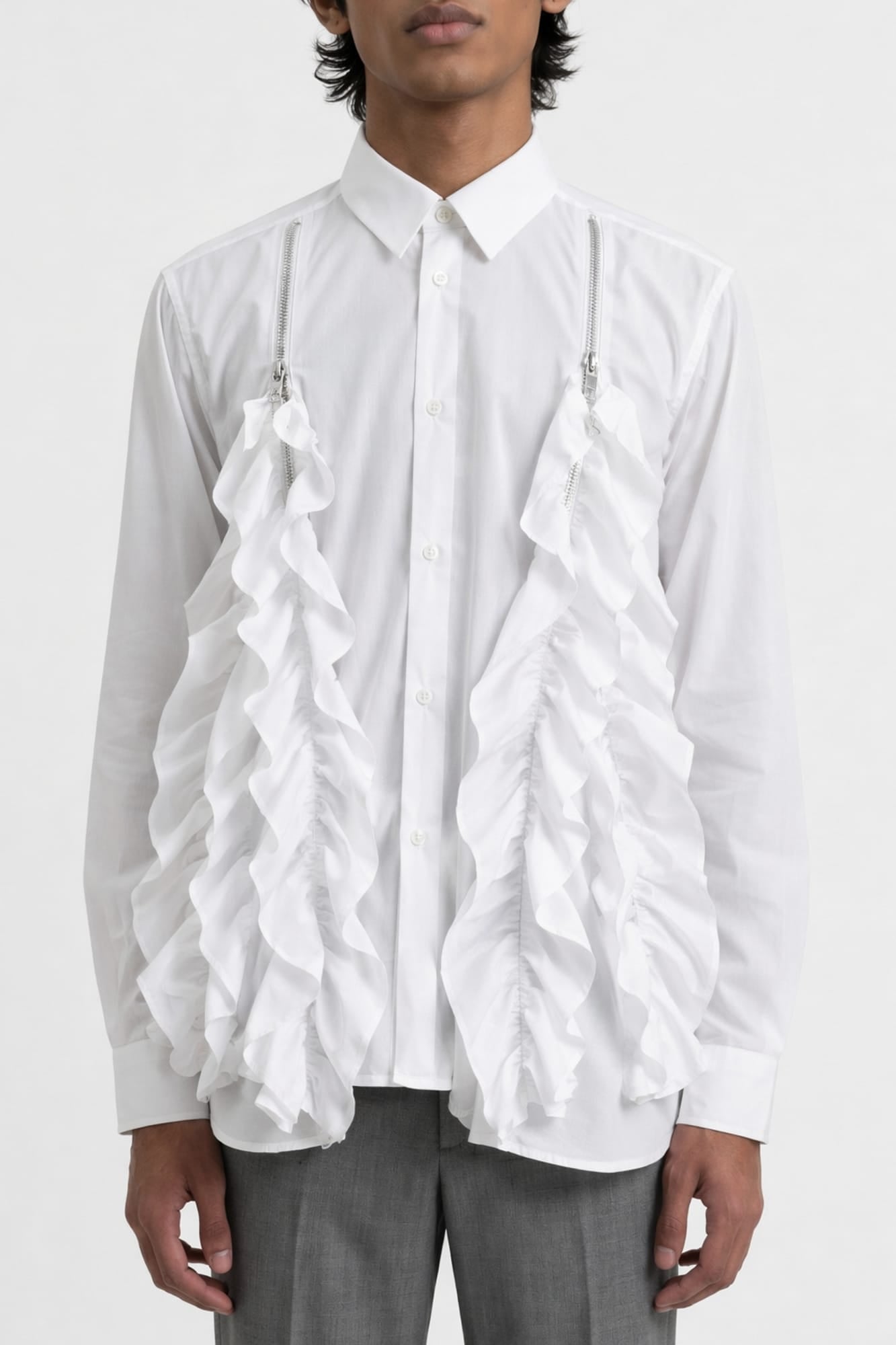 Comme des Garçons Homme Plus Ruffle Shirt