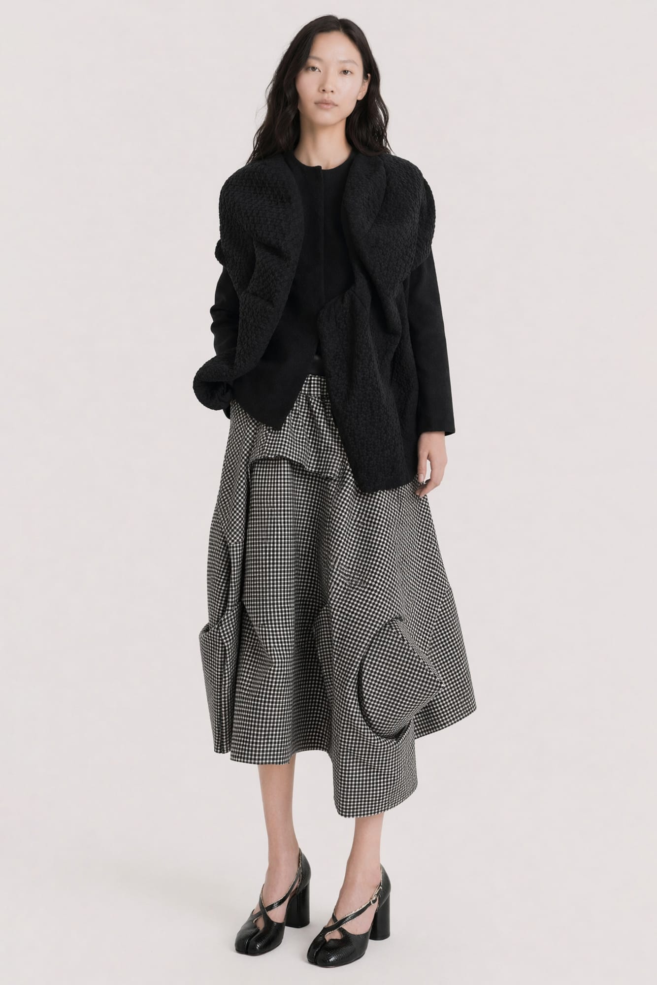 AD2003 COMME des GARÇONS Archive layered Comme Des Garçons Layered Jacket in Black – Antidote Fashion and