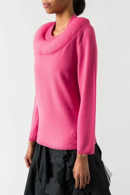 Comme Des Garçons Padded Sweater in Pink side