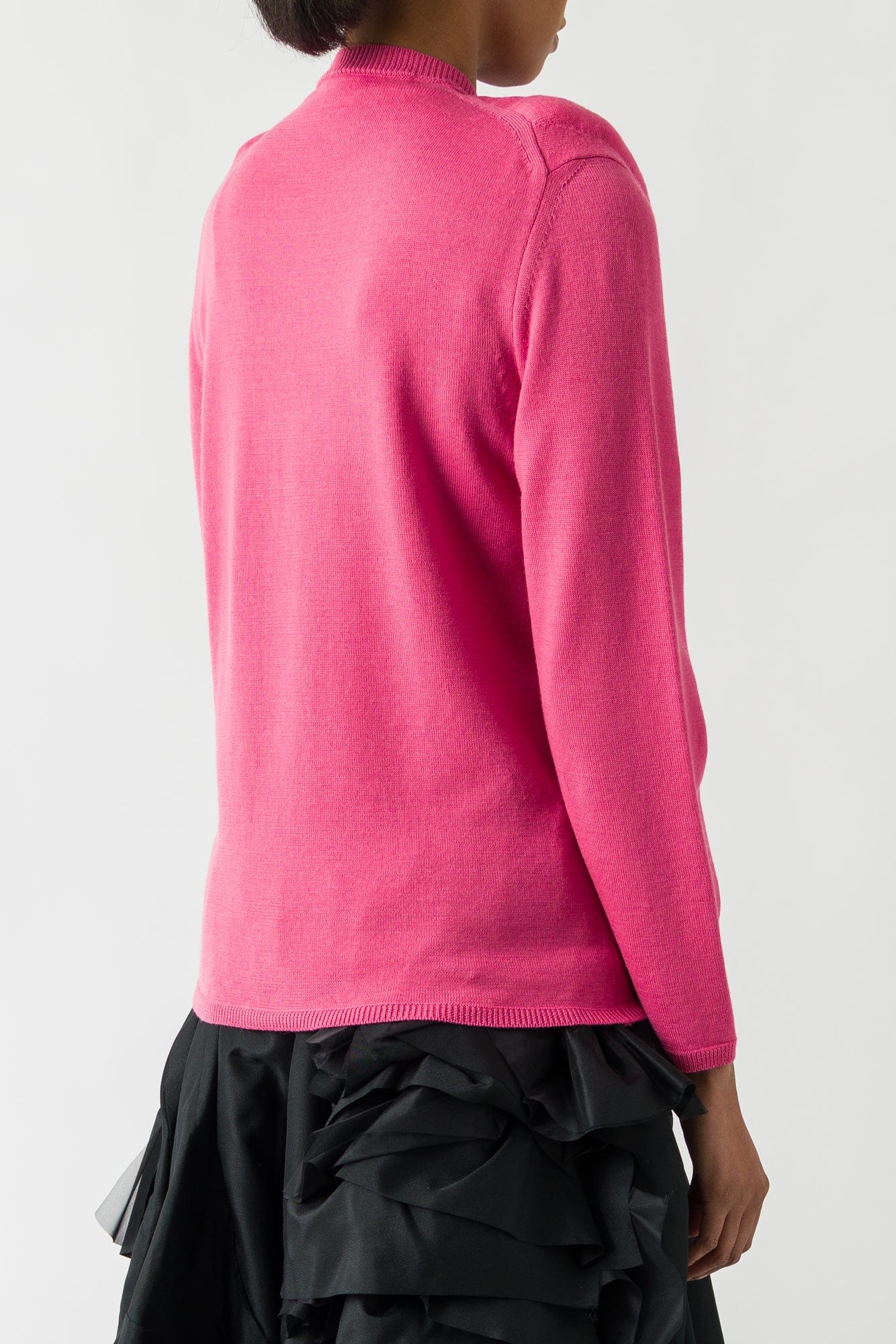 Comme Des Garçons Padded Sweater in Pink back