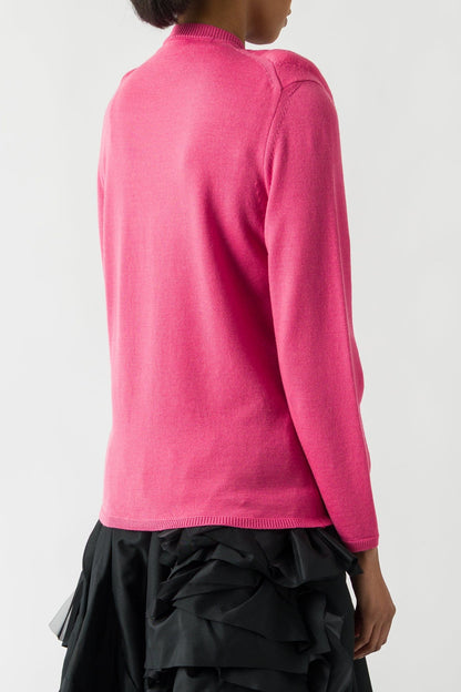Comme Des Garçons Padded Sweater in Pink back