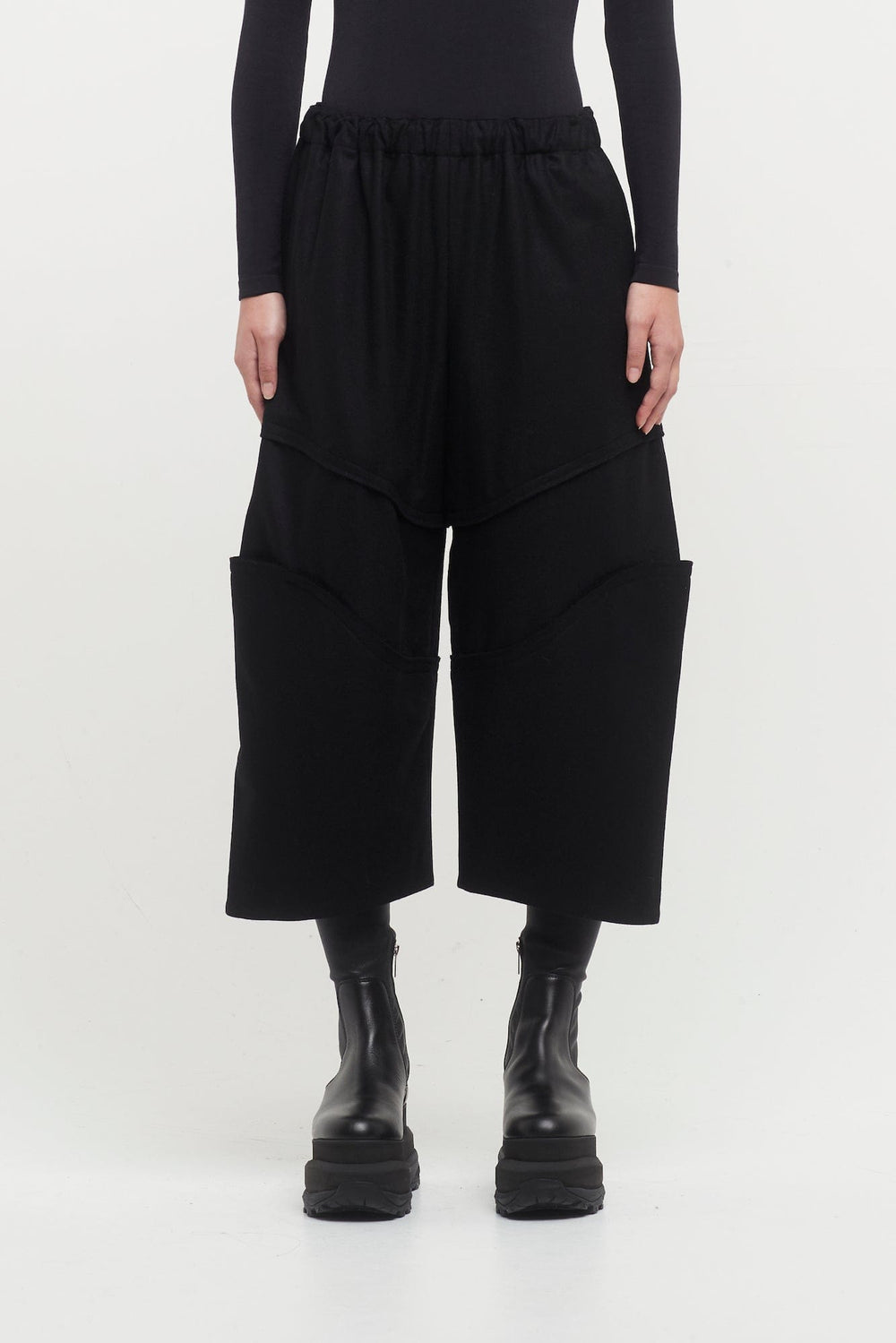 Comme des Garçons Layered Wide Knee Pants – Antidote Fashion and