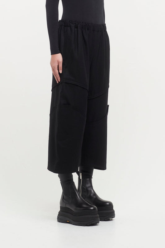 Comme des Garçons Layered Wide Knee Pants side