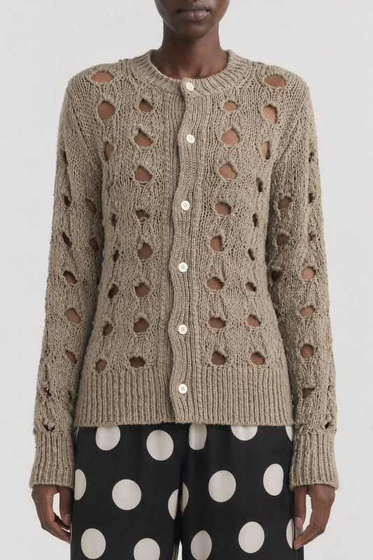 Comme Des Garçons Deconstructed Cardigan