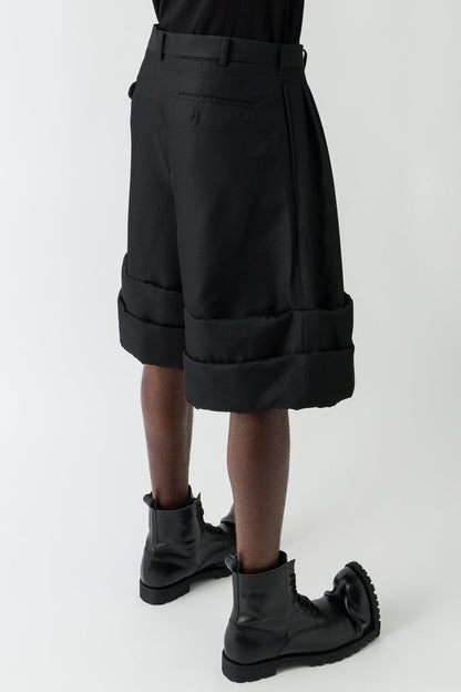 Comme des Garçons Homme Plus Cuffed Shorts back