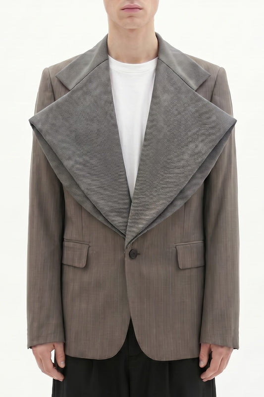 Comme des Garçons Homme Striped Suit Jacket