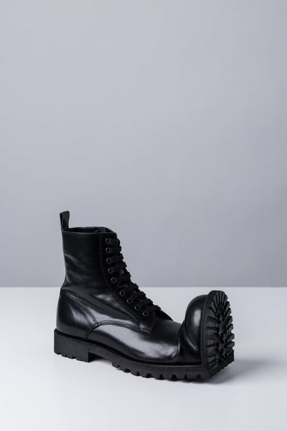 Comme des Garçons Homme Plus Warped Combat Boots side