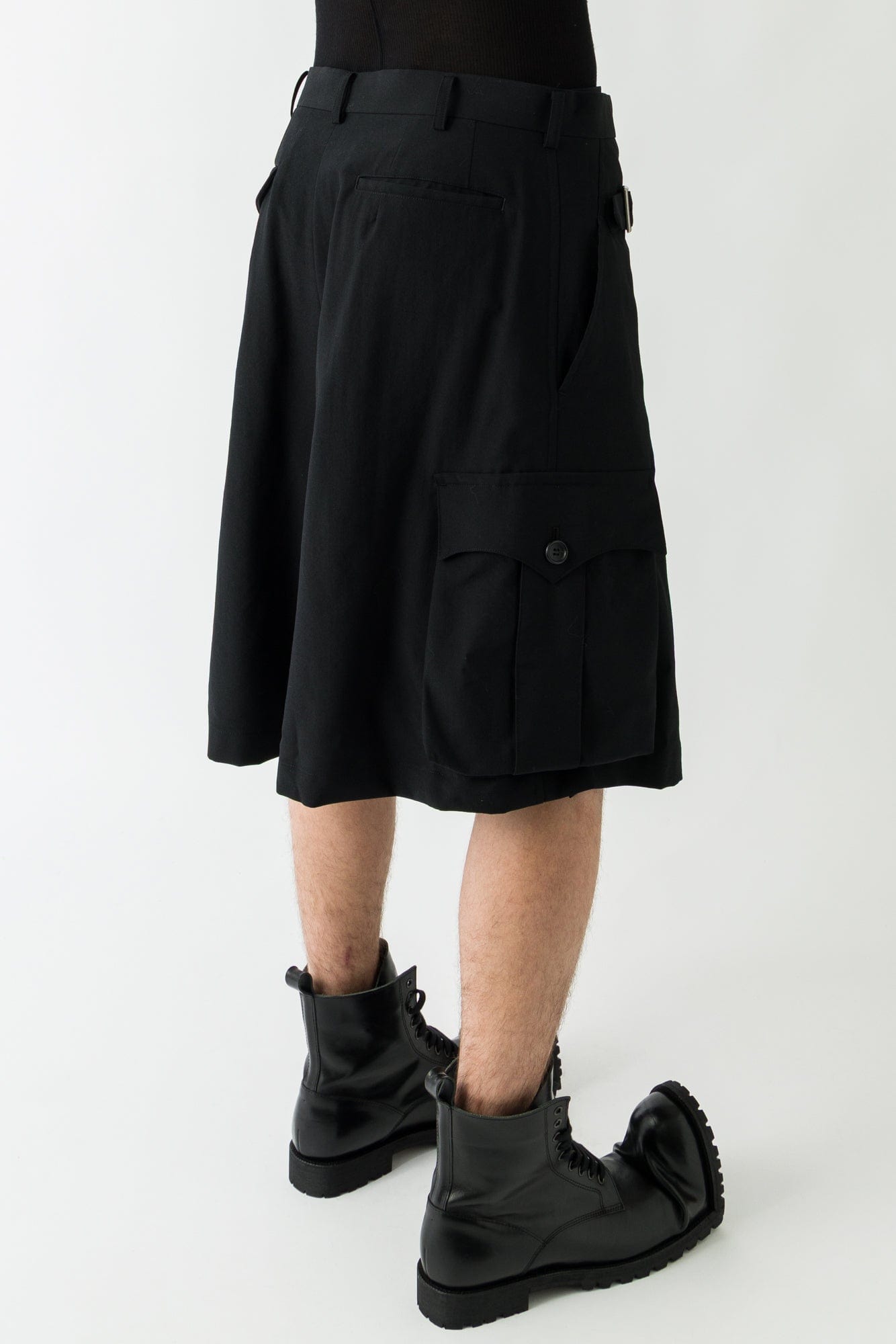 Comme des Garçons Homme Plus Cargo Skirt back