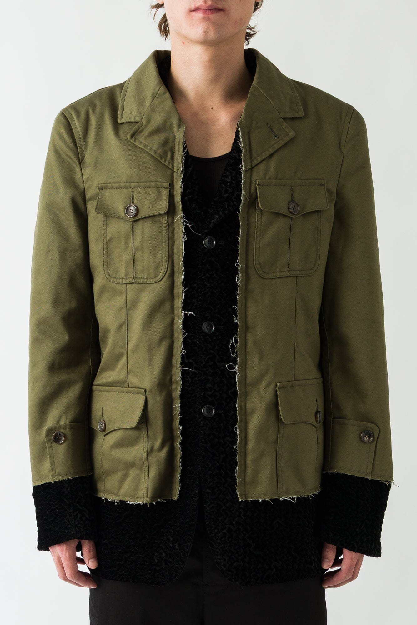 Comme des Garçons Homme Plus Fatigue Blazer