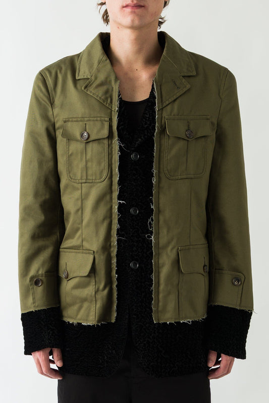 Comme des Garçons Homme Plus Fatigue Blazer