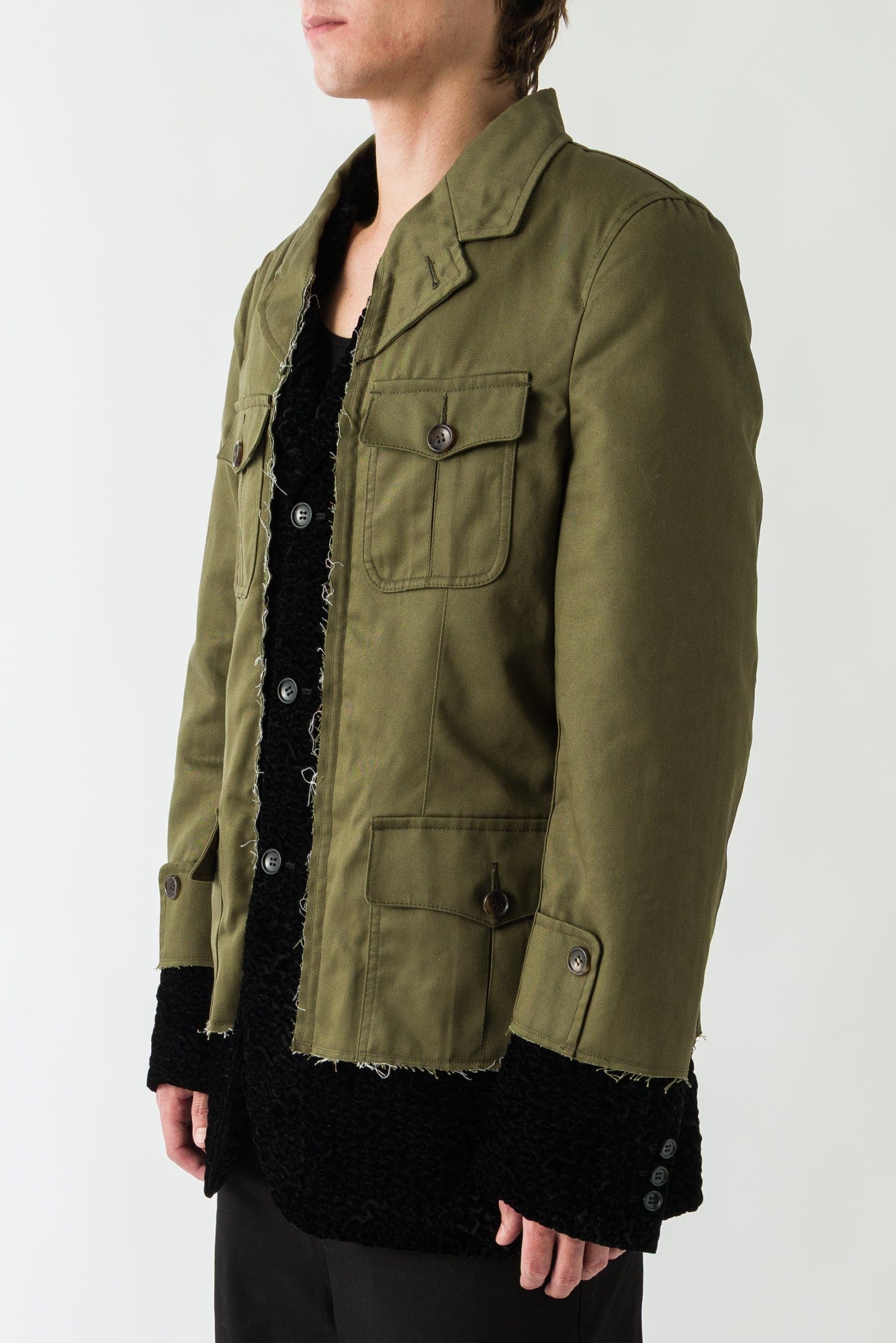 Comme des Garçons Homme Plus Fatigue Blazer