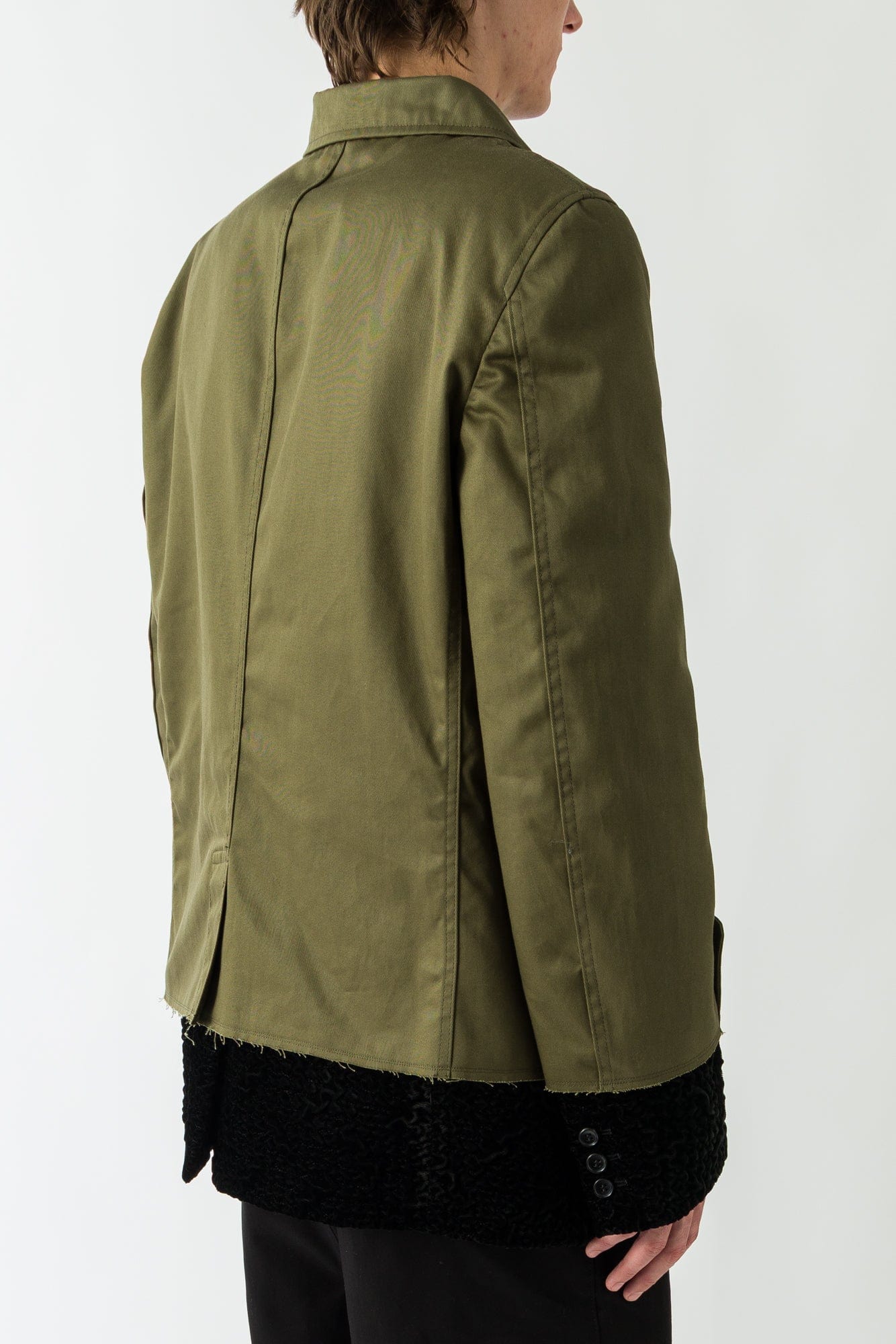 Comme des Garçons Homme Plus Fatigue Blazer back
