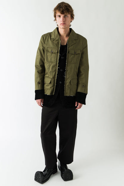 Comme des Garçons Homme Plus Fatigue Blazer full look