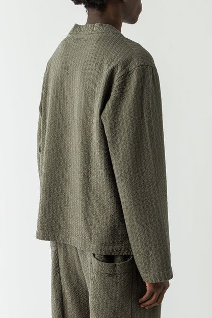 Craig Green Embroidered Linestitch Smock back