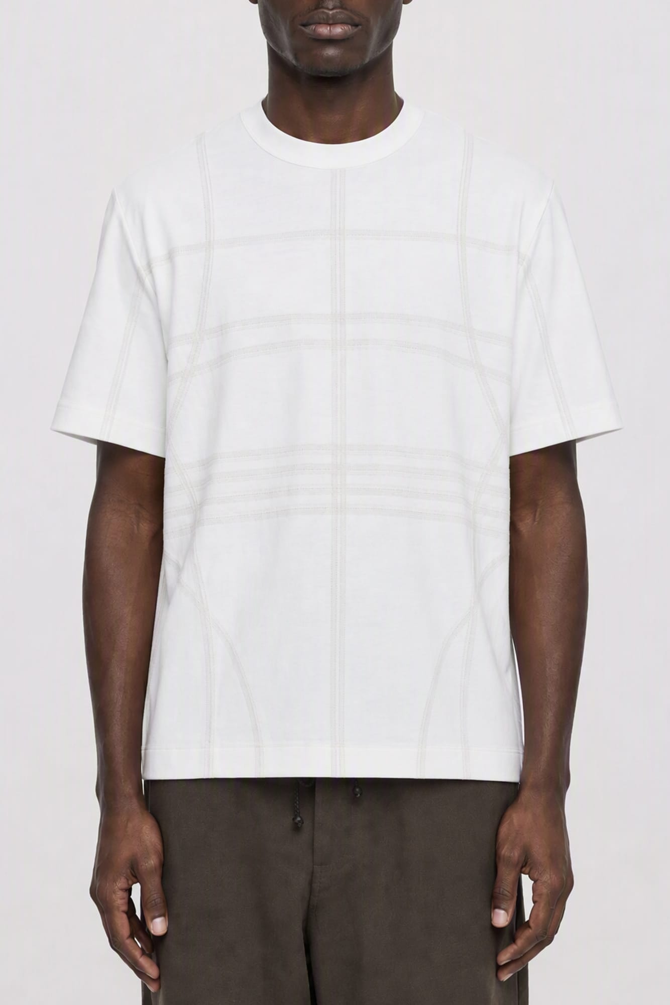 Craig Green Flatlock SS Jersey in White