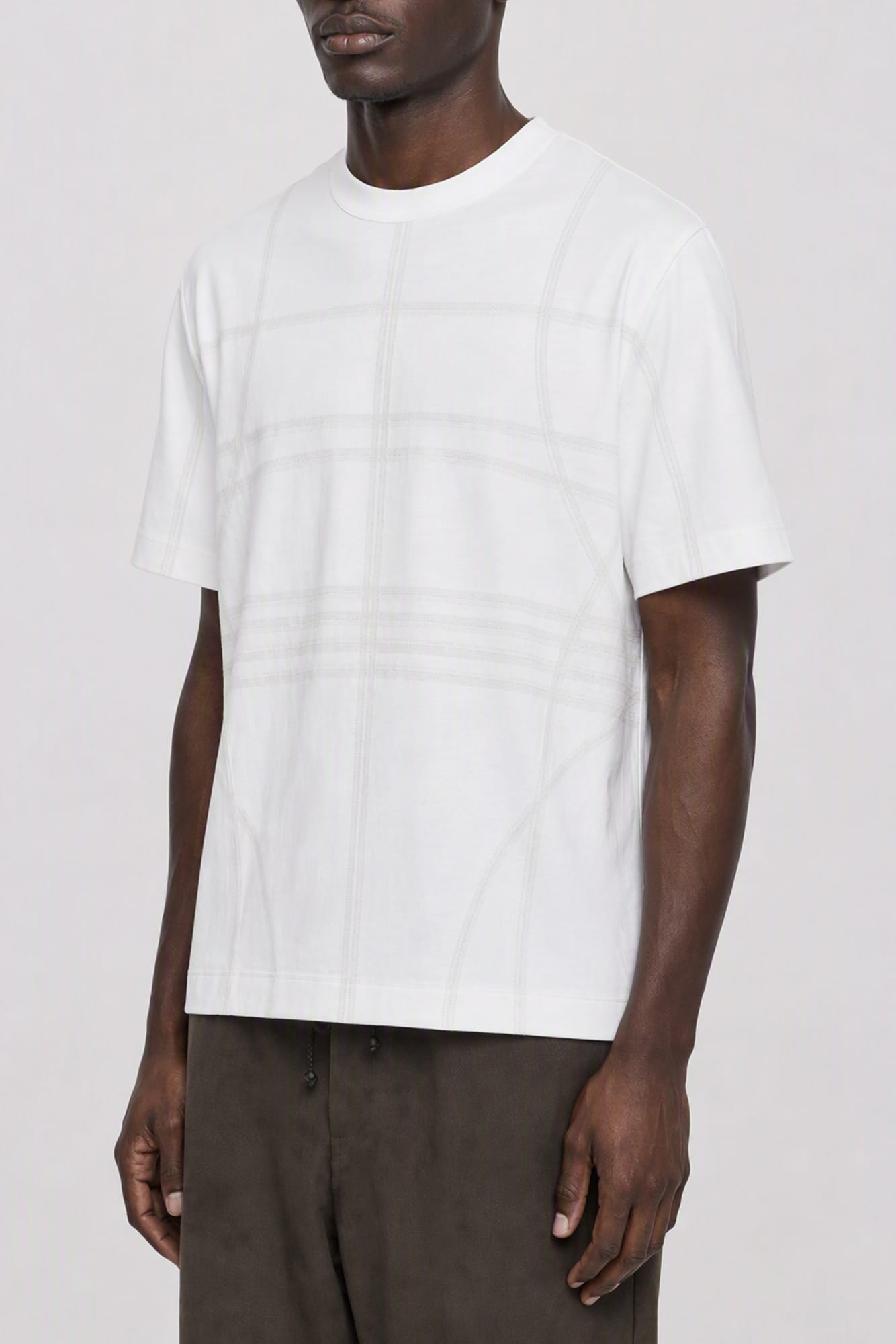 Craig Green Flatlock SS Jersey in White