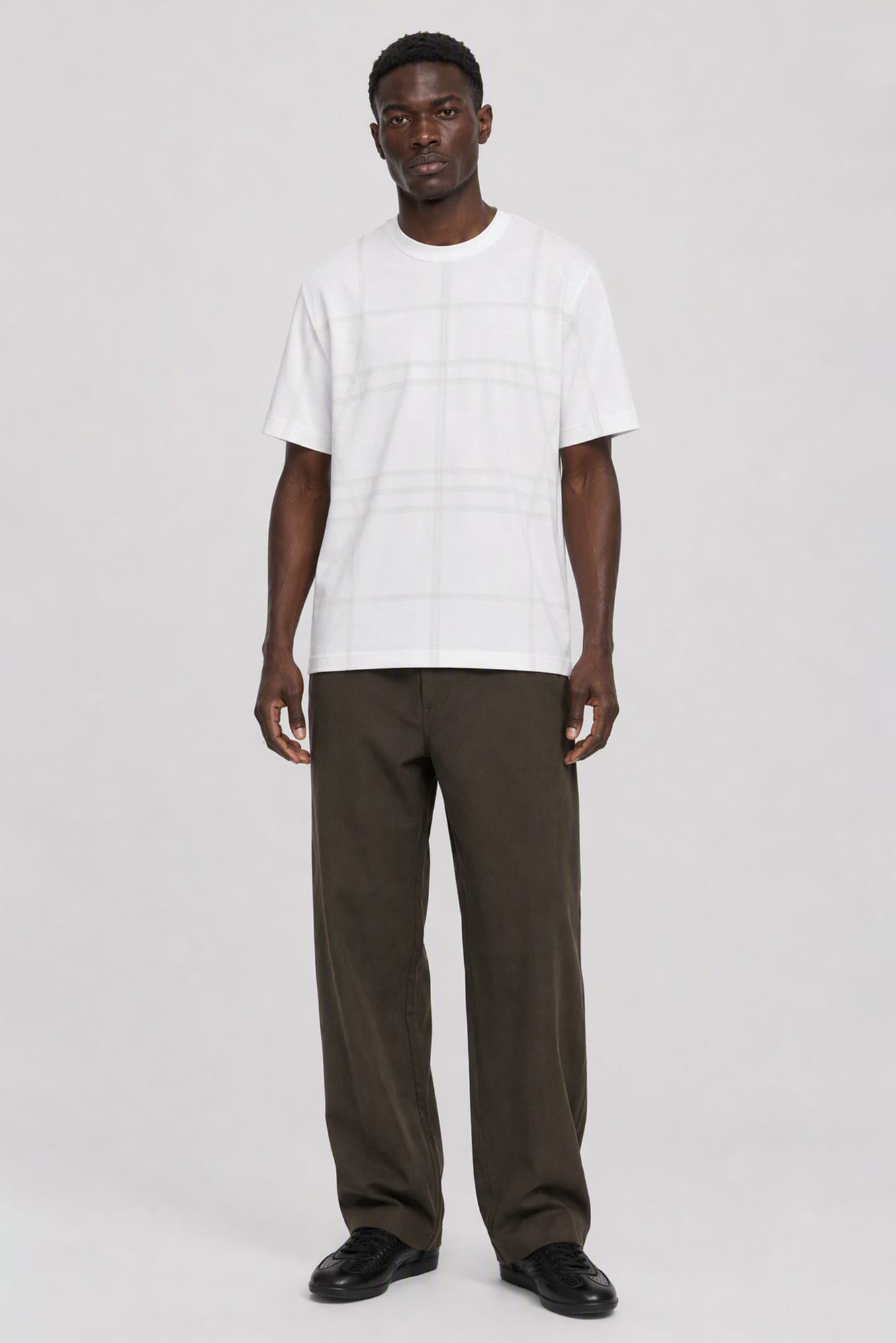 Craig Green Flatlock SS Jersey in White full look