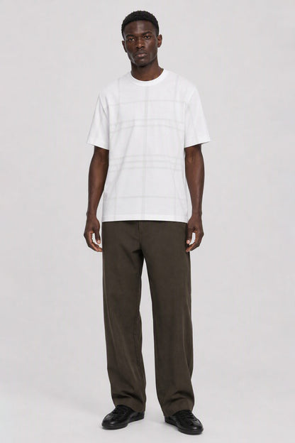 Craig Green Flatlock SS Jersey in White full look