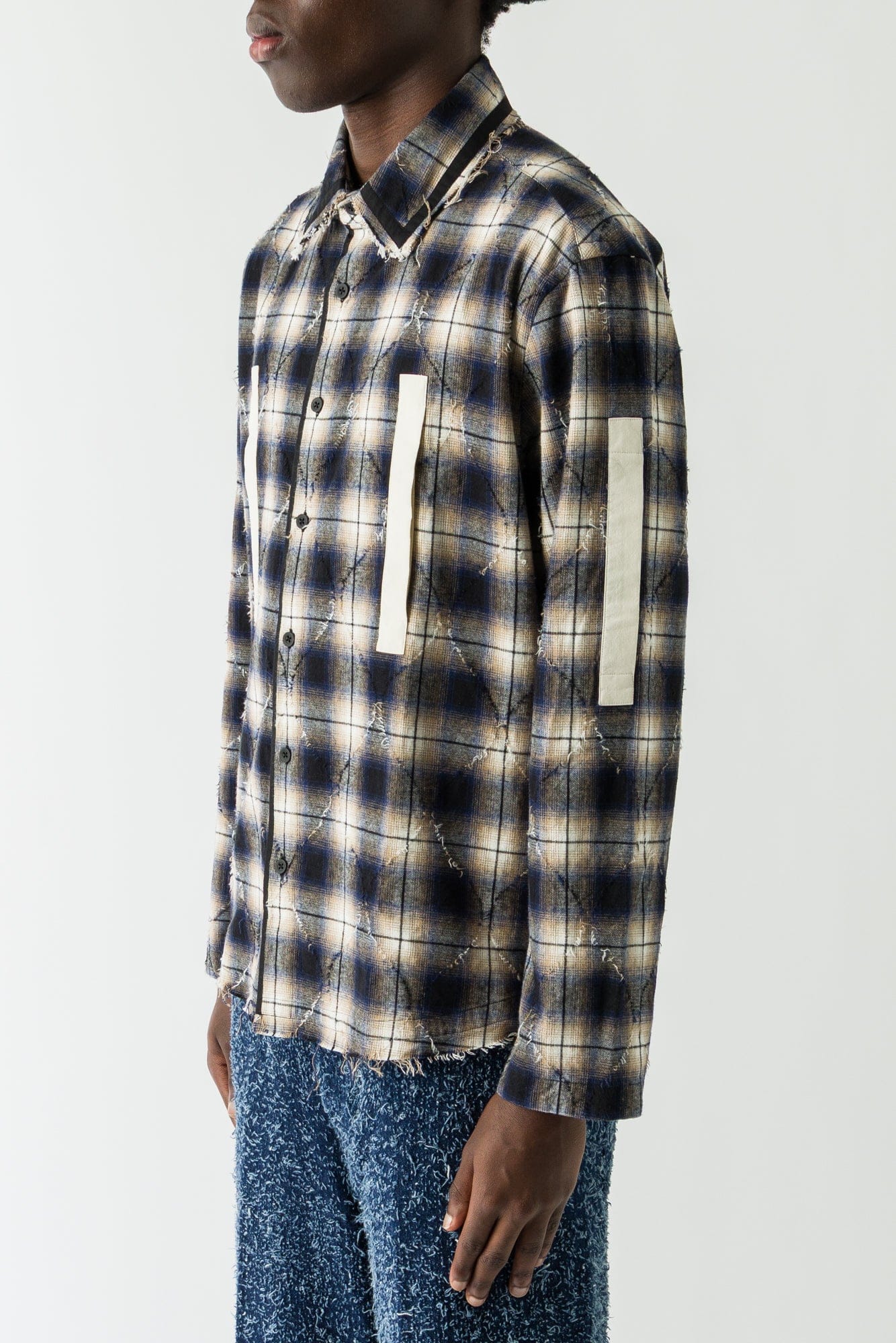 Craig Green Plaid Split Shirt