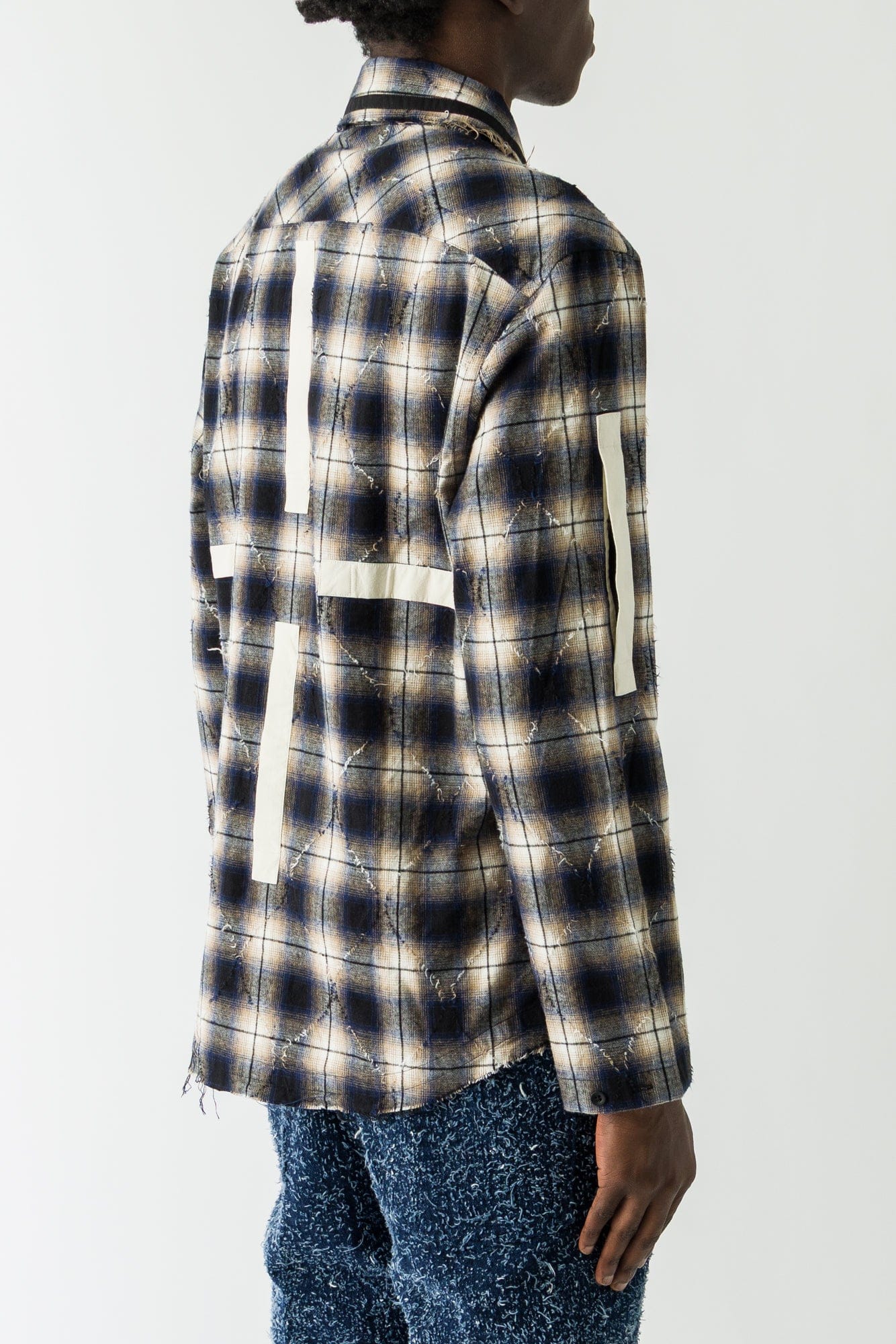 Craig Green Plaid Split Shirt