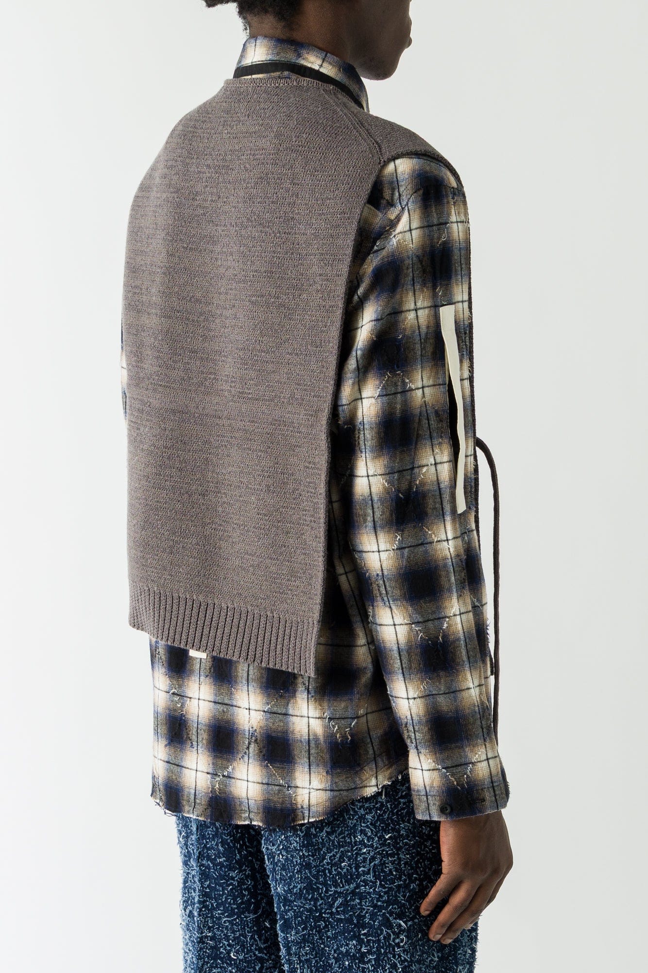 Craig Green Tape Knit Vest back