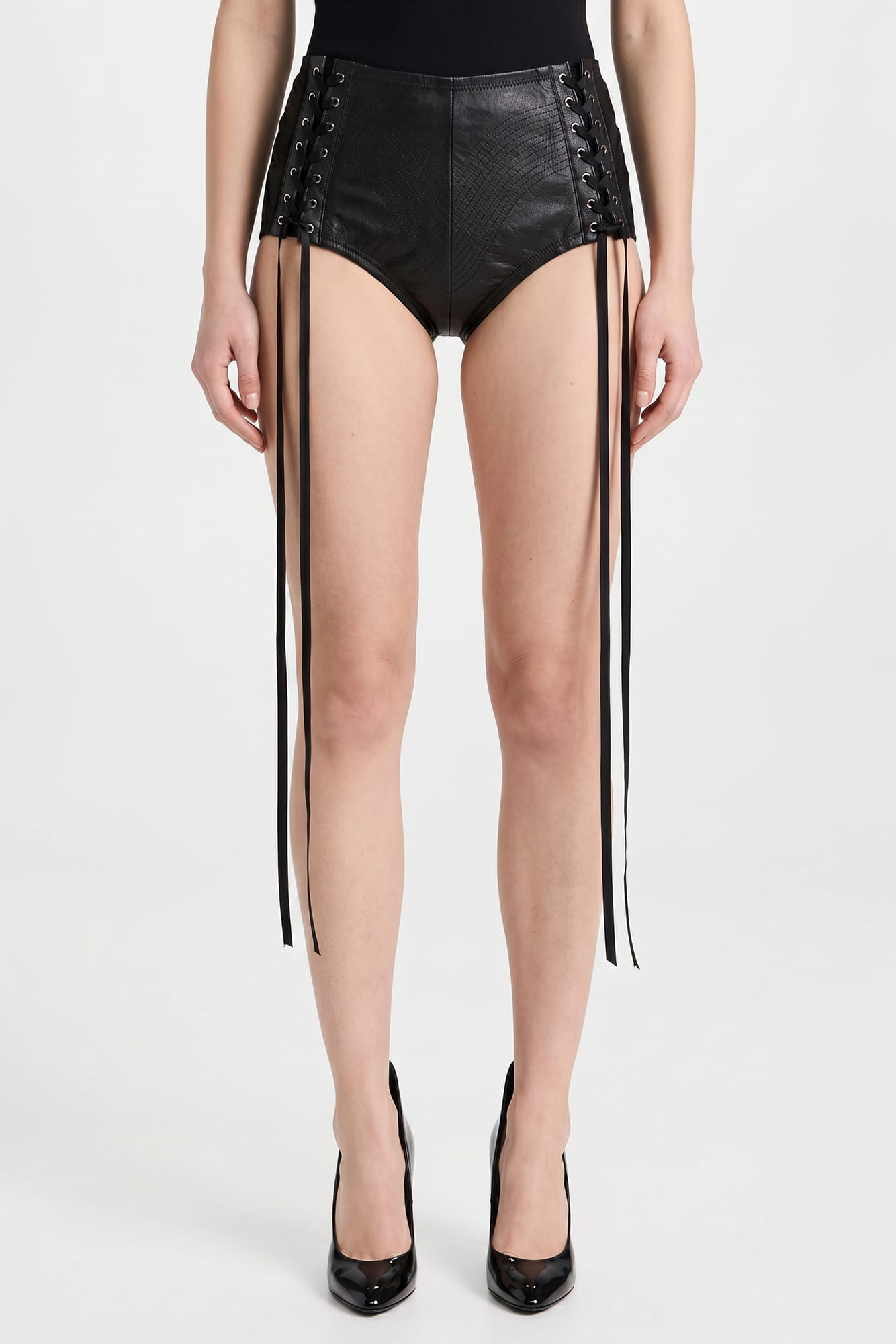 Dilara Findikoglu Black Rapture Shorts