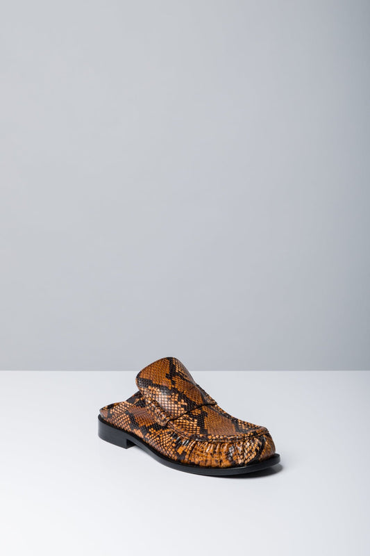Dries Van Noten Embossed Mule side