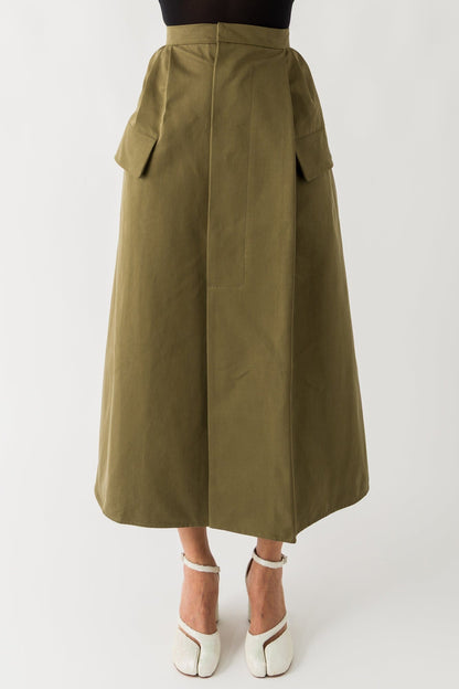 Duran Lantink Uniform Double Waisted Skirt