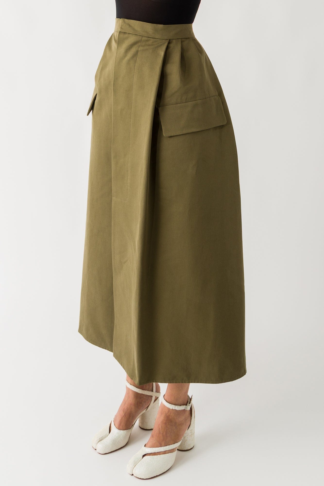 Duran Lantink Uniform Double Waisted Skirt side