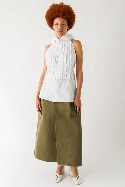 Duran Lantink Uniform Double Waisted Skirt full look